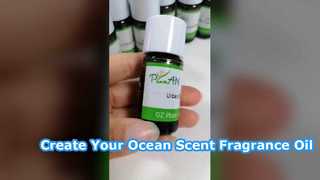 Aceite aromático Blue Ocean para fabricación de perfumes