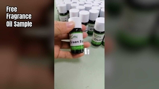Muestra gratuita de aceite de esencia de fragancia de verbena de lima para suavizante de telas y detergente para ropa