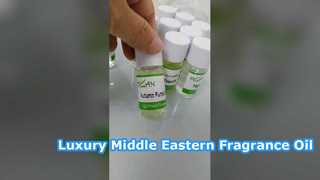 Aceite aromático premium de Oriente Medio para hacer perfumes