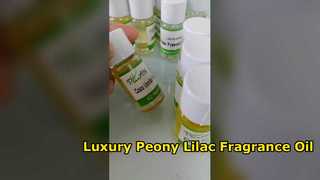 Aceite aromático premium de peonía y lila para difusores