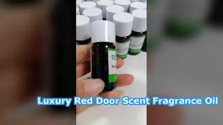 Aceite aromático Red Door para velas de lujo