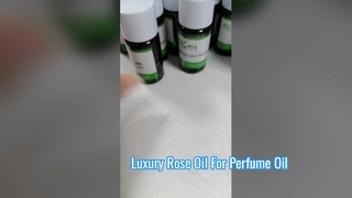 Aceite de rosa para hacer perfumes, fragancias de lujo