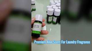 Aceite de fragancia de aloe ecológico para detergente para ropa