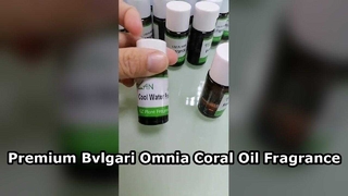Aceite aromático Bvlgari Omnia Coral para fabricación de perfumes