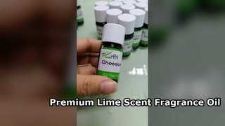 Aceite aromático premium de lima para velas y difusores