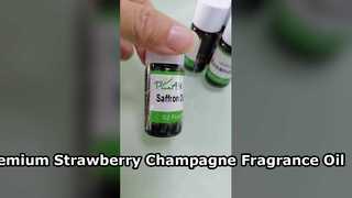 Aceite aromático premium de champán y fresa para hacer perfumes