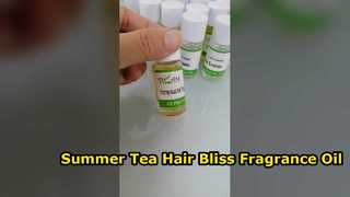 Esencia de fragancia de champú de té verde de verano