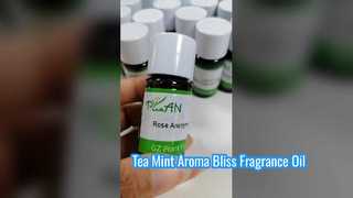 Aceite aromático de té y menta para difusores