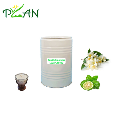 Fabricación de velas Aceites esenciales vegetales naturales Flor de naranja y fragancia de bergamota