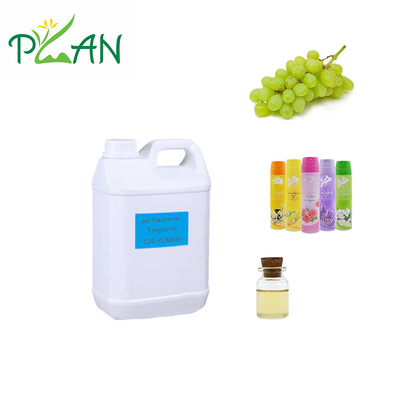 Aceite de esencia de fragancia de uva de cristal natural de larga duración en forma de aceite líquido