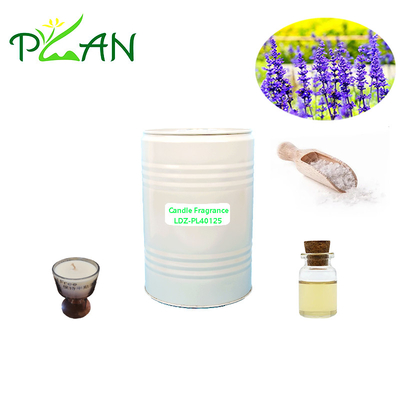 Salvia y sal de mar aromatizantes esenciales para la fabricación de velas
