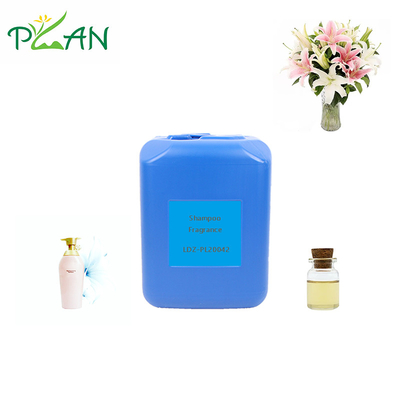 Shampoo natural orgánico Perfumes Aceite líquido amarillo claro Aceite de esencia de lirio