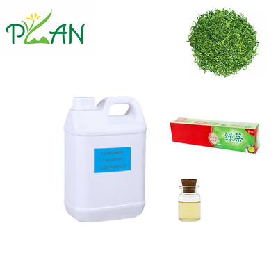 Aceite esencial de té verde orgánico para pasta de dientes para hacer un perfume de pasta de dientes duradero