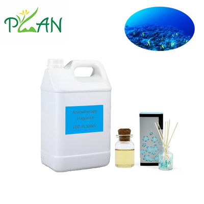 100% extracto vegetal aceite líquido floral Esencia de océano azul concentrado para la fabricación de velas perfumadas