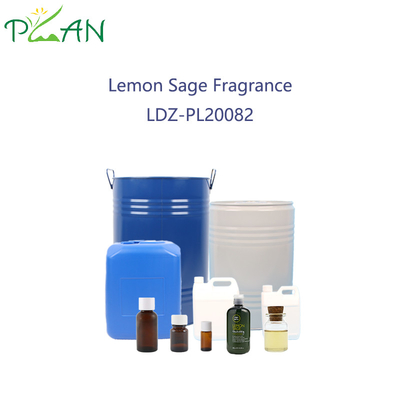 Esencia de fragancia pura de salvia de limón para champú Gel de ducha y jabón
