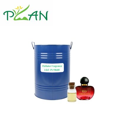 Muestra gratuita de aceite de fragancia de granada roja concentrado para perfume corporal para elaborar sabores y fragancias