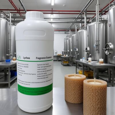 Muestra gratuita del difusor de olor de lichi Aceite perfumado para palo de caña y vela perfumada fría Fabricación / producción