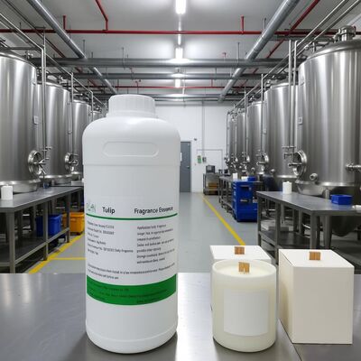 Candela de fragancia de tulipán Aceite de fragancia con arquitectura floral grandiosa Bouquet floral multicapa para procesos calientes Producciones de velas perfumadas