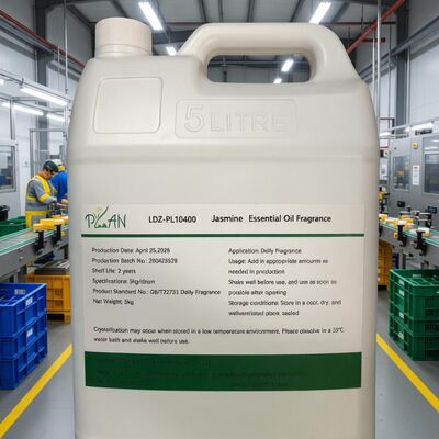 Aceite esencial de jazmín de alta concentración Esencia de fragancia para la fabricación/producción de perfumes con muestra gratuita
