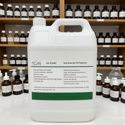 Muestra gratuita de perfume de aceite esencial de rosa de alta concentración para la fabricación/producción de perfumes
