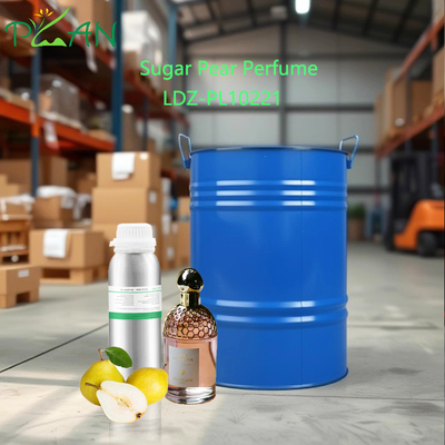 Muestra gratuita de perfume corporal de alta concentración Aceite perfumado de peras de azúcar para la fabricación y producción de perfumes