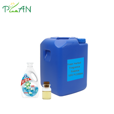 Aceite perfumado fresco con aroma a hierbas para la lavandería Producción de detergente / ablandador / fabricación con muestra gratuita